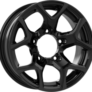 GMP SJ15 5.50X15 5X139.7 ET5 GLOSSY BLACK