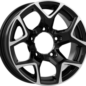 GMP SJ15 5.50X15 5X139.7 ET5 BLACK DIAMOND