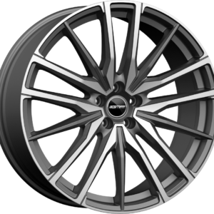 GMP SPARTA 10.5X21 5X112 ET43 MATT ANTHRACITE DIAMOND