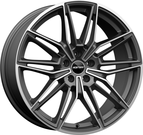 GMP SPECTER 8.00X19 5X114.3 ET32 MATT ANTHRACITE DIAMOND