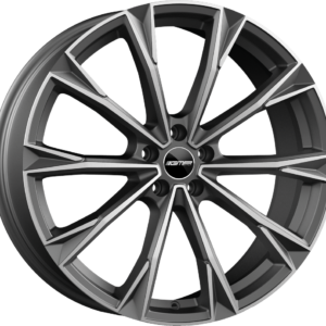 GMP TOTALE 9.50X21 5X108 ET44 MATT ANTHRACITE DIAMOND
