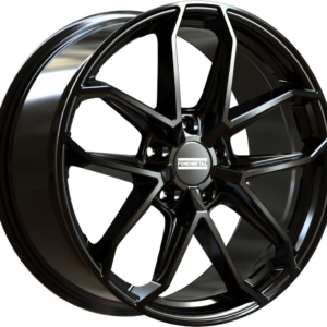 FONDMETAL ZELOS 9.50X21 5X130 ET46 GLOSSY BLACK