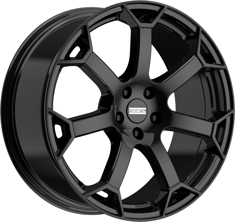 FONDMETAL ZEPHYRUS 8.50X19 5X112 ET32 GLOSSY BLACK