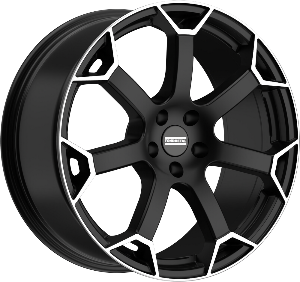 FONDMETAL ZEPHYRUS 8.50X19 5X112 ET21 MATT BLACK MACHINED