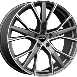 GMP GUNNER 10.0X21 5X130 ET38 MATT ANTHRACITE DIAMOND