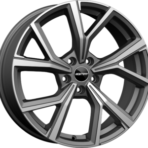 GMP MENTOR 7.00X17 5X114.3 ET43,5 MATT ANTHRACITE DIAMOND