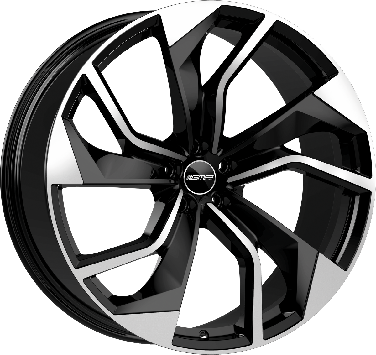 GMP REBEL 8.50X19 5X108 ET47,5 BLACK DIAMOND