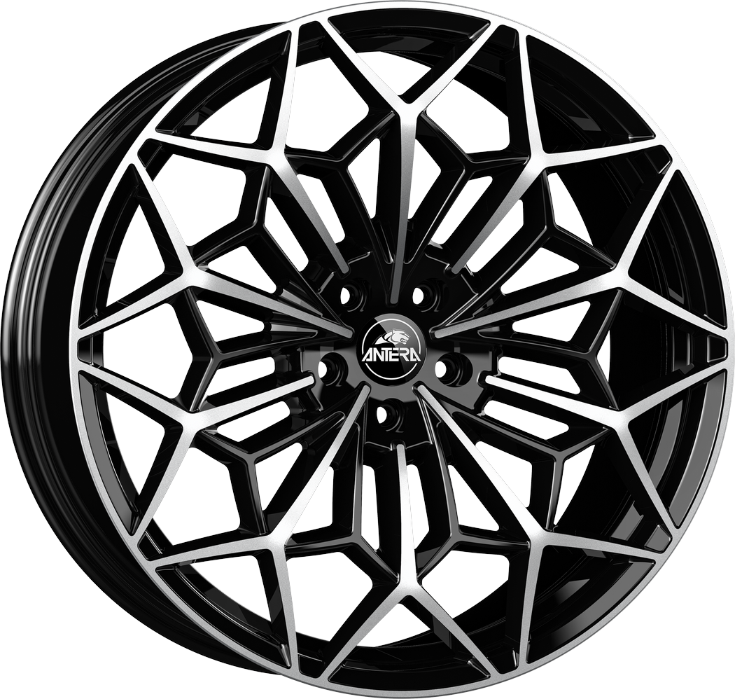 10.5X20 5X114.3 ET 48 ANTERA A105 PIANO BLACK DIAMOND