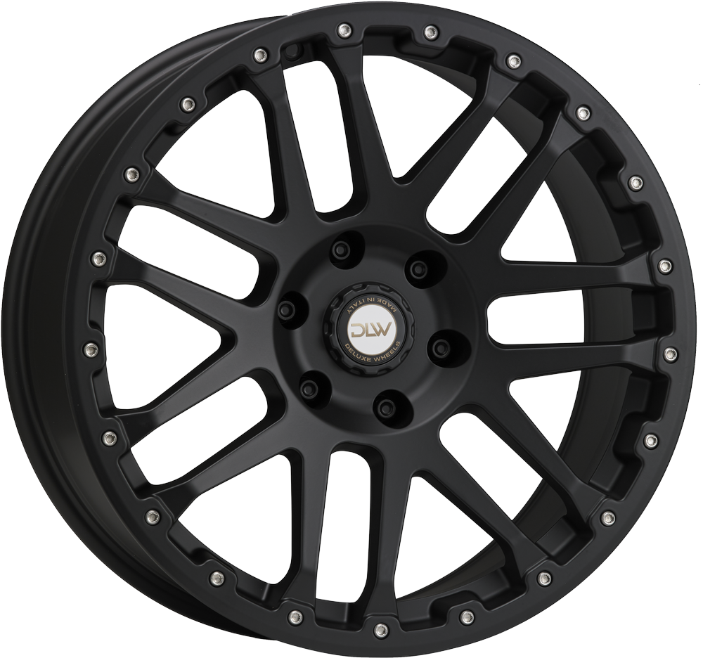 8.00X17 6X139.7 ET 25 DLW COMBAT CV MATT BLACK