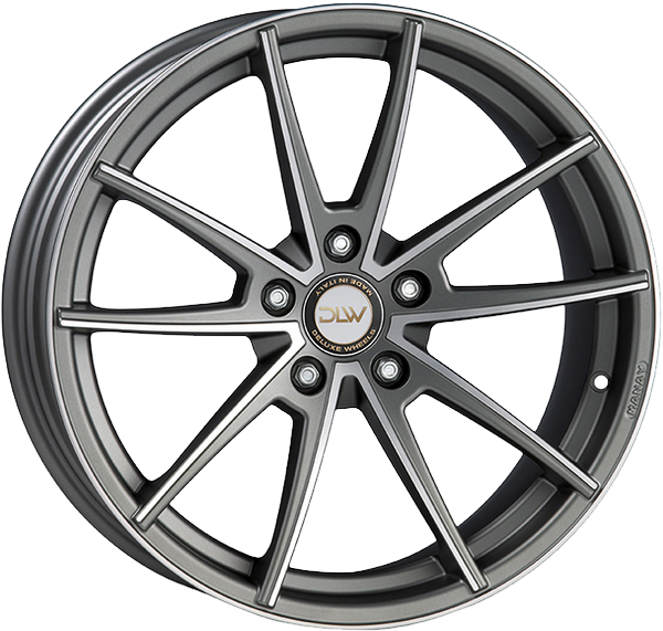 8.50X19 5X112 ET 31 DLW MANAY-K MATT ANTHRACITE POLISH
