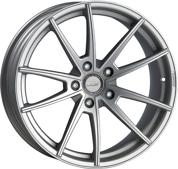 9.50X19 5X112 ET 25 DLW MANAY-K SILVER POLISH