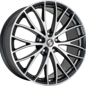 8.50X19 5X114.3 ET 35 ETA BETA PIUMA-C MATT BLACK POLISH
