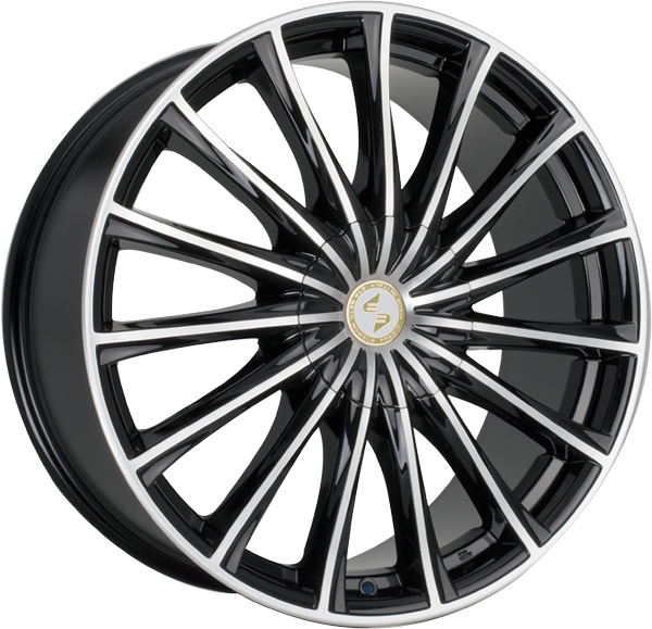 8.00X18 5X110 ET 30 ETA BETA PREGIO MATT BLACK POLISH