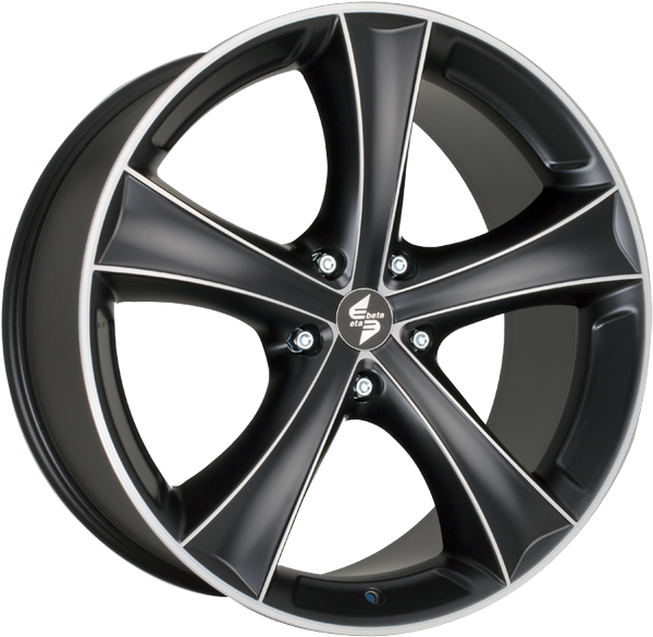 8.00X19 5X112 ET 35 ETA BETA TETTSUT MATT BLACK POLISH LIP