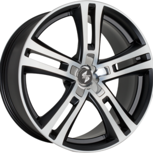 10.0X22 5X120 ET 40 ETA BETA URIEL MATT BLACK POLISH