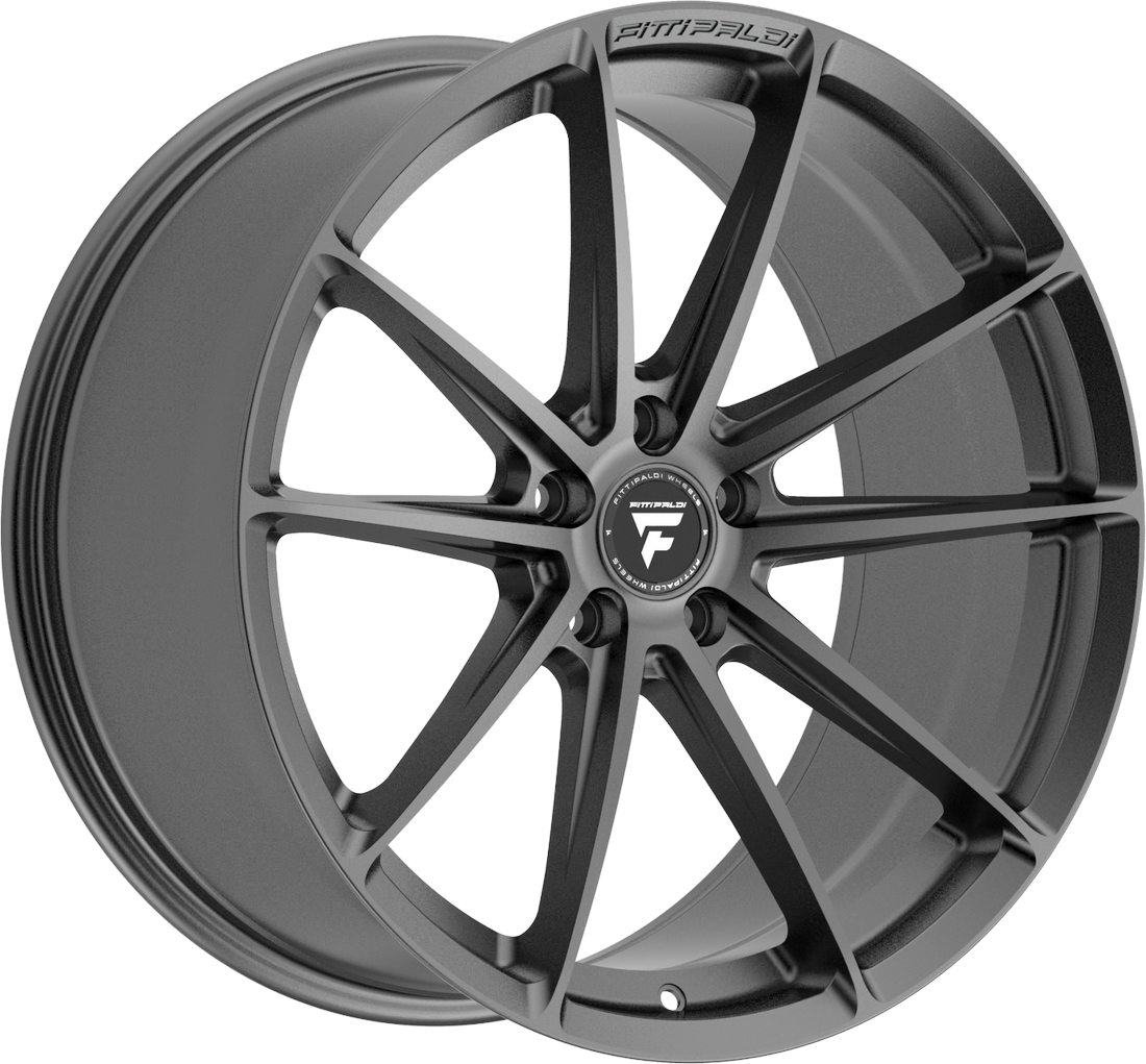 10.0X20 5X120 ET 37 FITTIPALDI FS362 GLOSSY TITANIUM