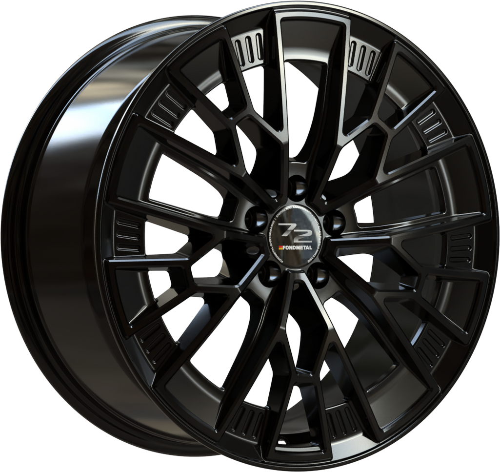 9.00X20 5X120 ET 23 FONDMETAL 1972 GLOSSY BLACK