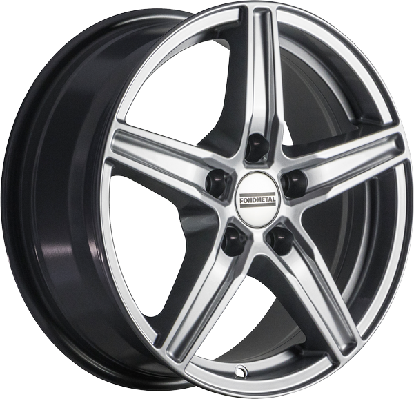 7.00X17 5X110 ET 35 FONDMETAL 8100 GLOSSY SILVER