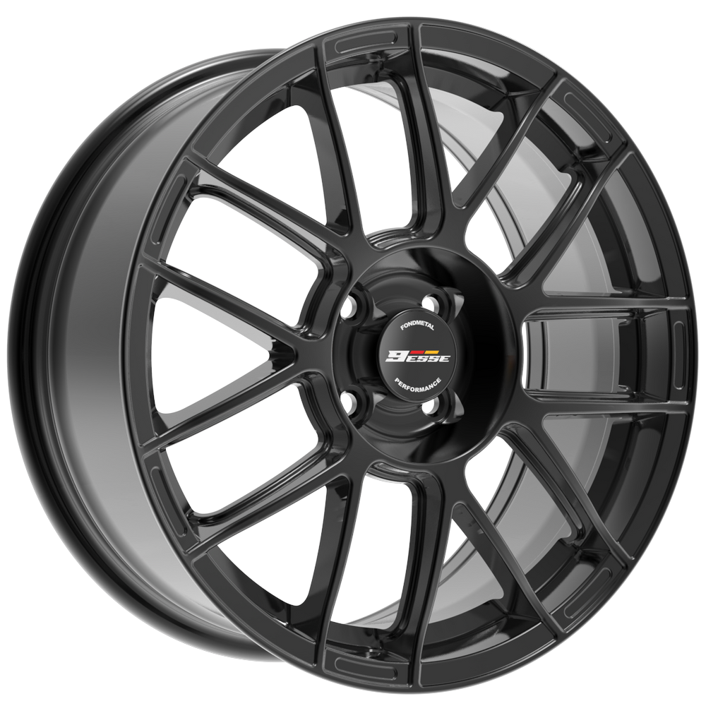 7.00X17 4X98 ET 35 FONDMETAL 9ESSE GLOSSY BLACK