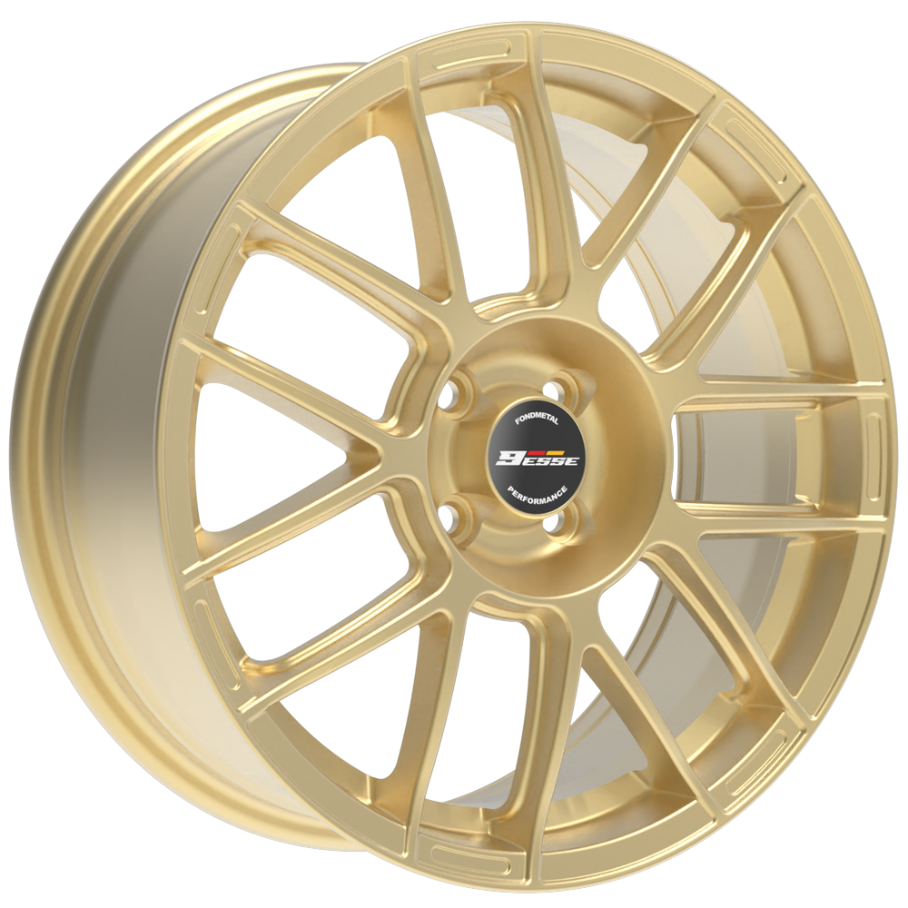 7.00X17 4X98 ET 35 FONDMETAL 9ESSE GLOSSY GOLD