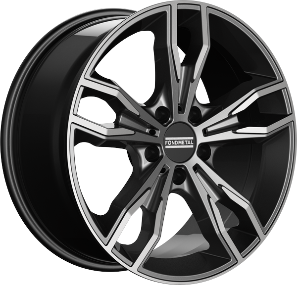 8.00X18 5X112 ET 30 FONDMETAL ALKE MATT TITANIUM MACHINED