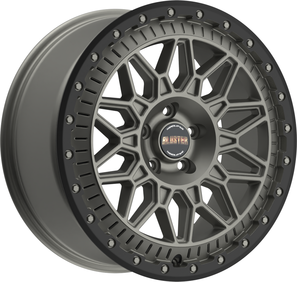 8.00X18 6X130 ET 50 FONDMETAL BLUSTER MATT TITANIUM BLACK LIP