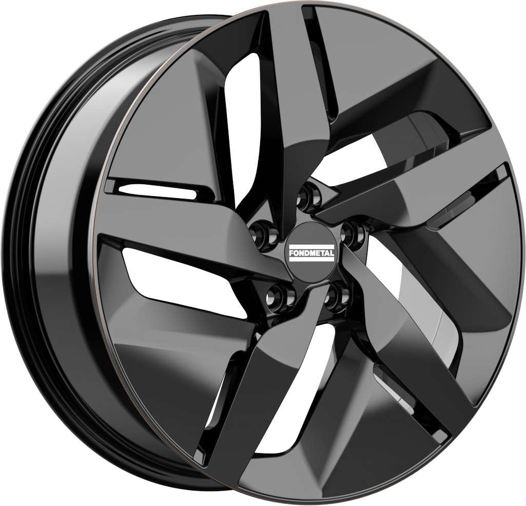 8.50X20 5X114.3 ET 35 FONDMETAL E-JOULE GLOSSY BLACK