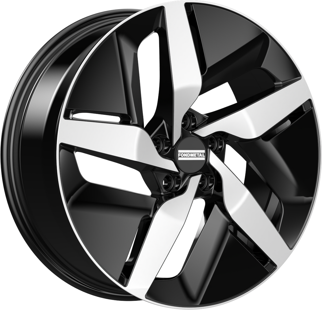 8.00X20 5X108 ET 47,5 FONDMETAL E-JOULE GLOSSY BLACK MACHINED