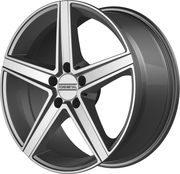 8.00X18 5X112 ET 38 FONDMETAL IOKE GLOSSY SILVER