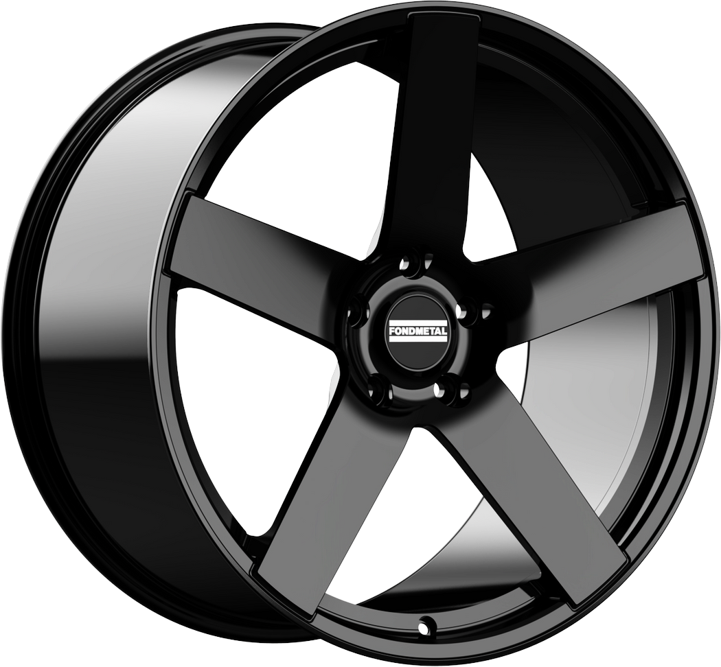 9.00X22 5X120 ET 44,5 FONDMETAL ISTAR GLOSSY BLACK