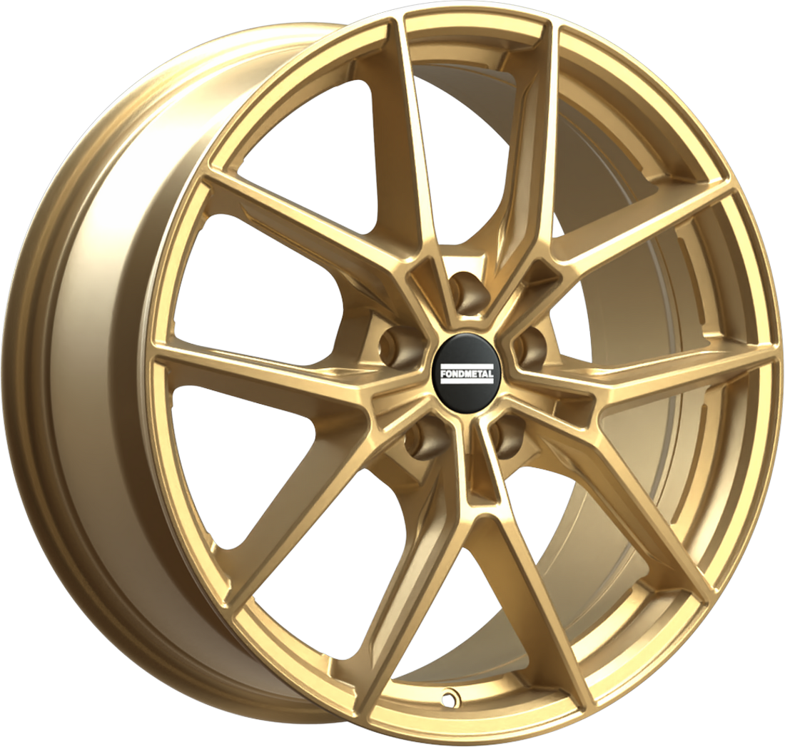 8.00X18 5X112 ET 34 FONDMETAL IUPITER MATT GOLD