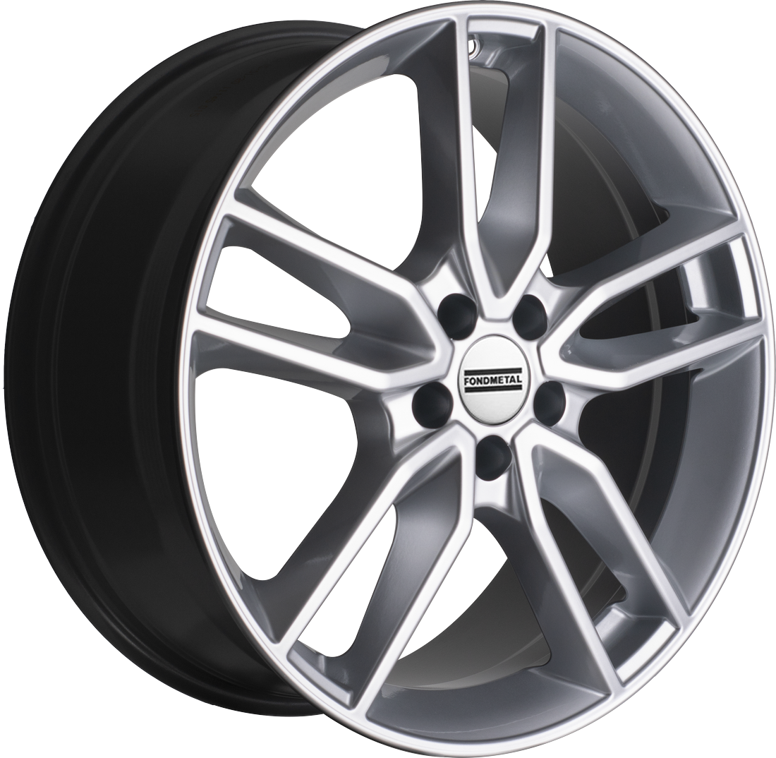7.50X18 5X112 ET 44 FONDMETAL KOROS GLOSSY SILVER