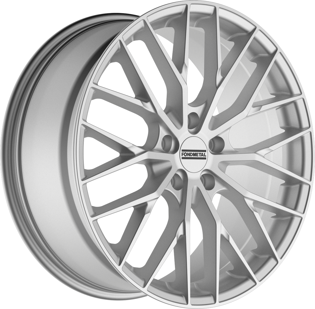 10.0X21 5X120 ET 41 FONDMETAL MAKHAI GLOSSY SILVER