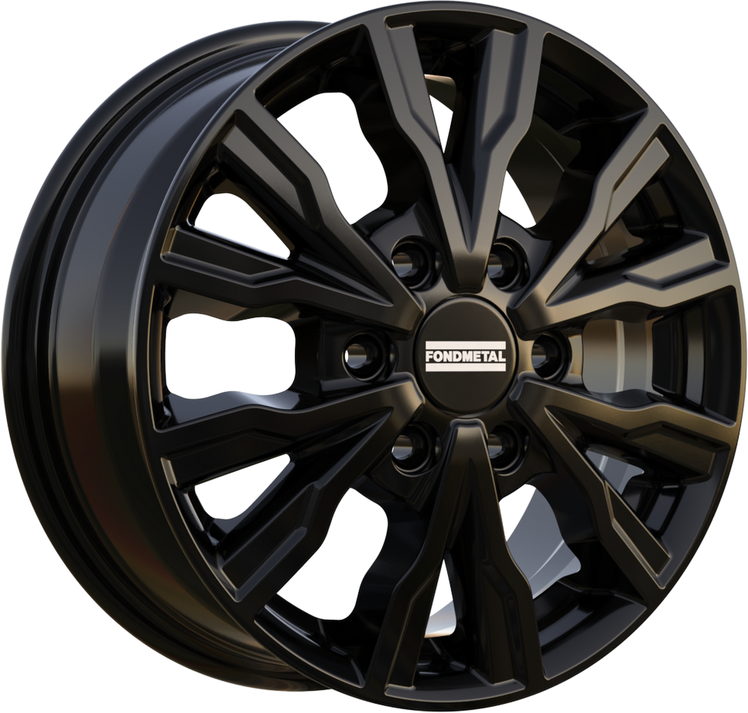 6.50X16 6X120 ET 50 FONDMETAL PRO2 GLOSSY BLACK