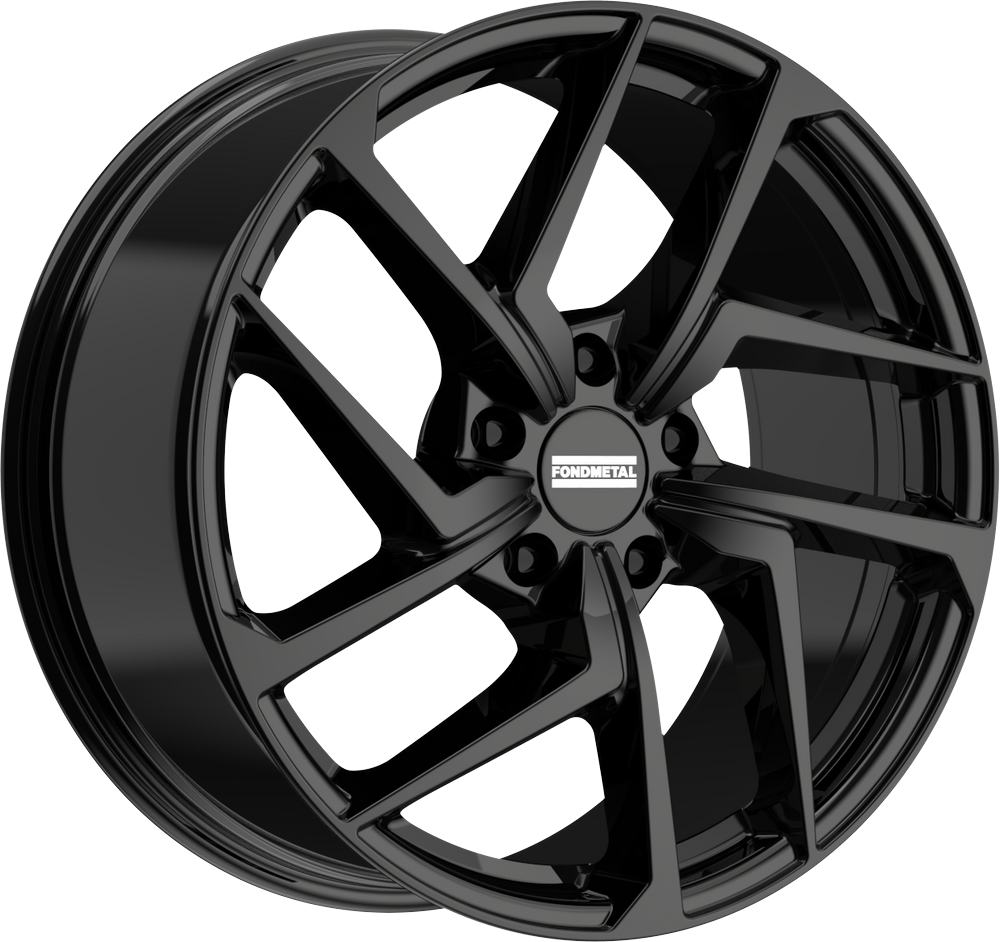 8.50X19 5X112 ET 32 FONDMETAL TAARA GLOSSY BLACK