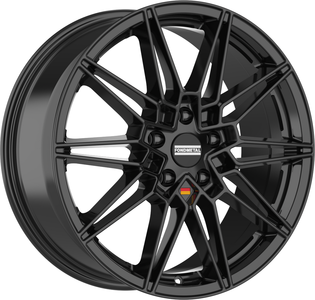 8.00X19 5X112 ET 47 FONDMETAL THOE GLOSSY BLACK