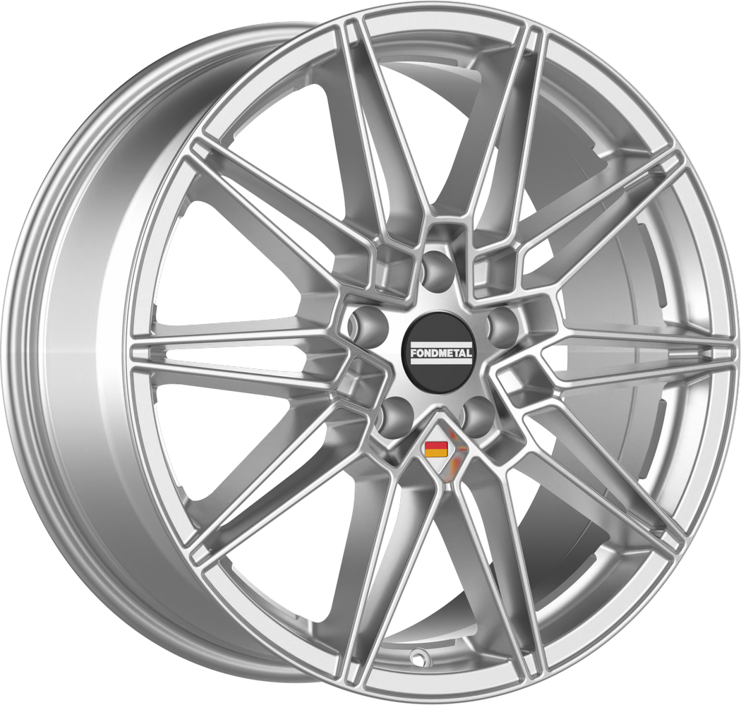 8.00X18 5X112 ET 34 FONDMETAL THOE GLOSSY SILVER