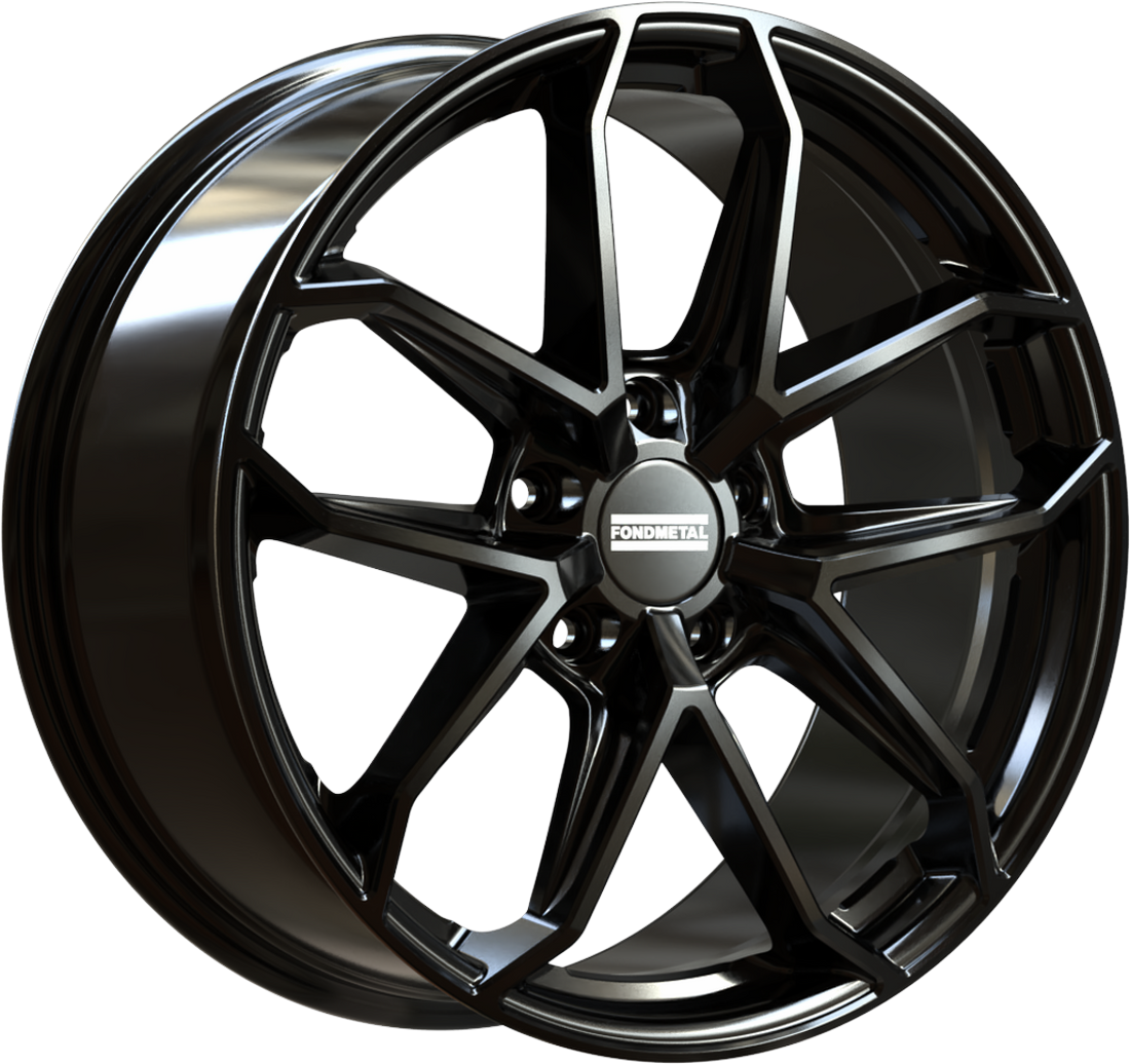 10.0X20 5X120 ET 39 FONDMETAL ZELOS GLOSSY BLACK