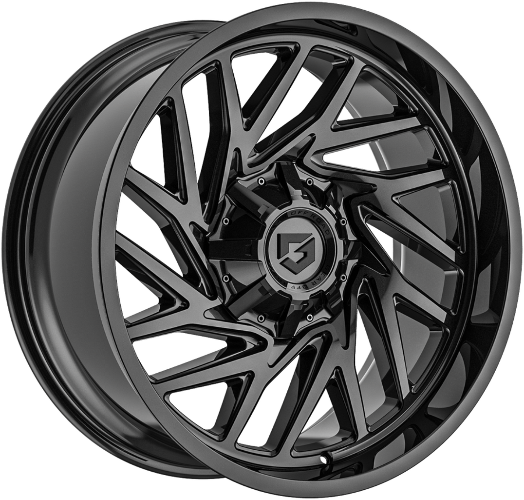 9.00X18 5X139.7 ET 18 GEAR OFF ROAD 769 SEQUENCE GLOSSY BLACK