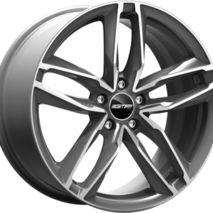 8.50X19 5X112 ET 25 GMP ATOM ANTHRACITE DIAMOND