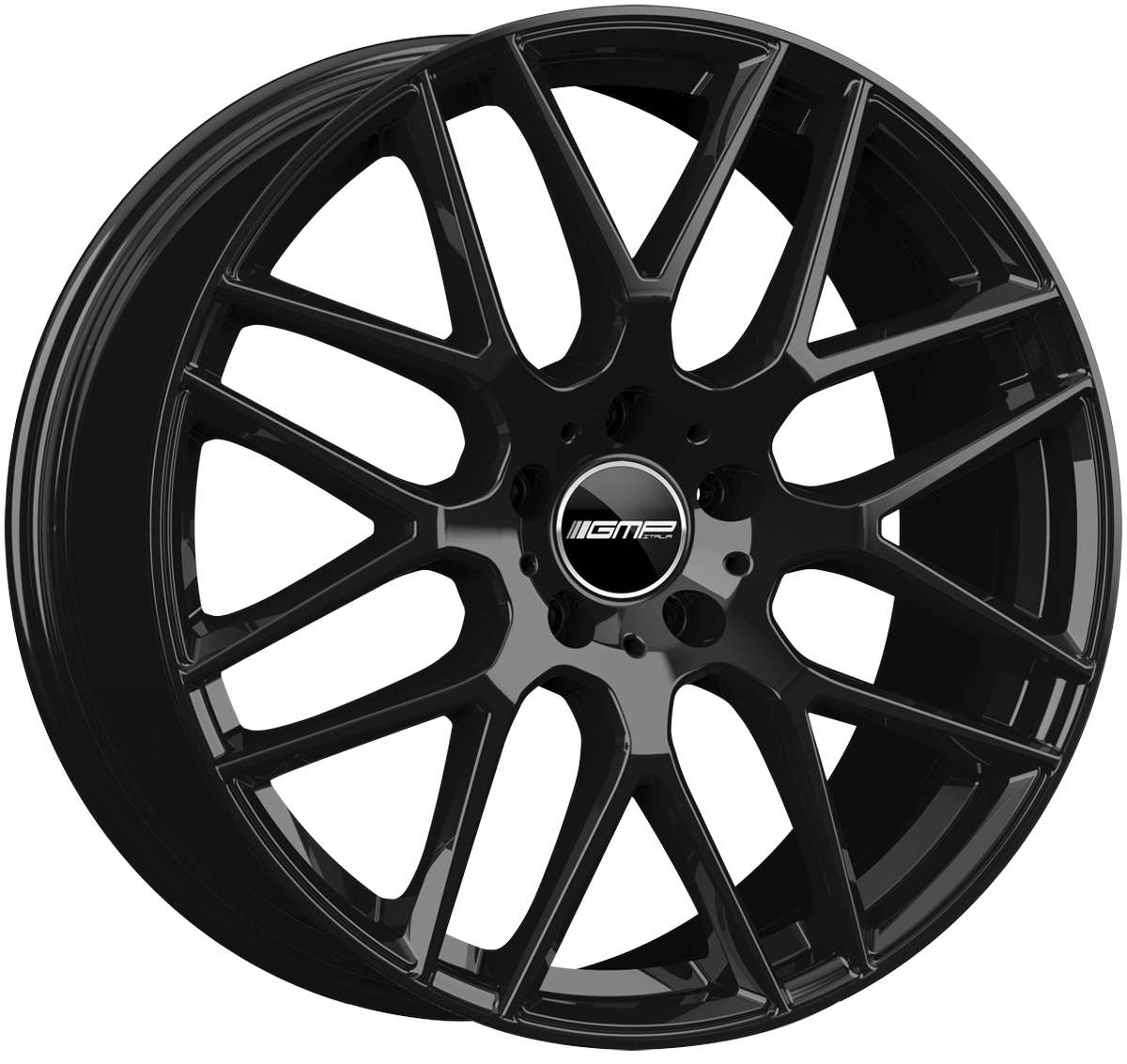 10.0X21 5X112 ET 54 GMP BERGHEM GLOSSY BLACK