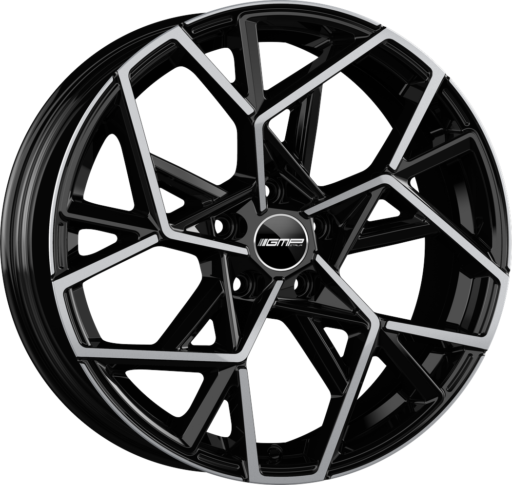 8.00X19 5X112 ET 43 GMP CARTESIO BLACK DIAMOND