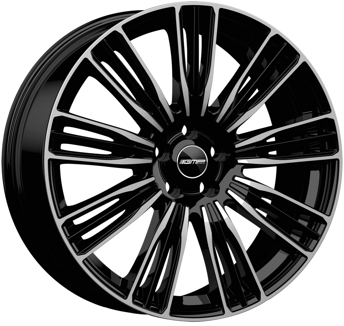 9.50X22 5X120 ET 43 GMP COVENTRY BLACK DIAMOND