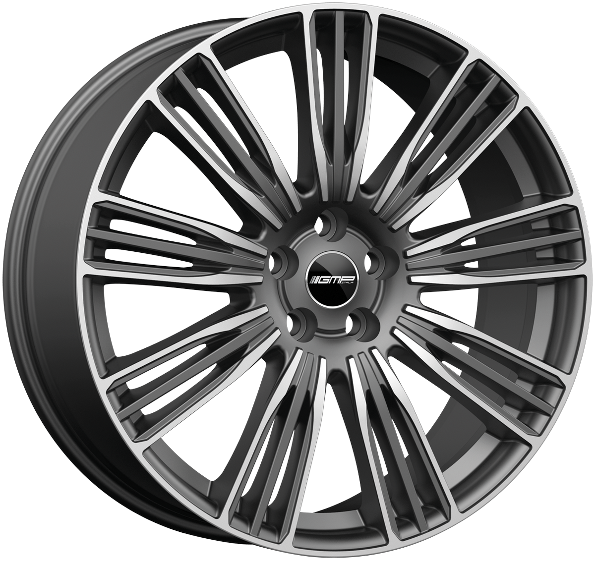 9.50X21 5X120 ET 49 GMP COVENTRY MATT ANTHRACITE DIAMOND