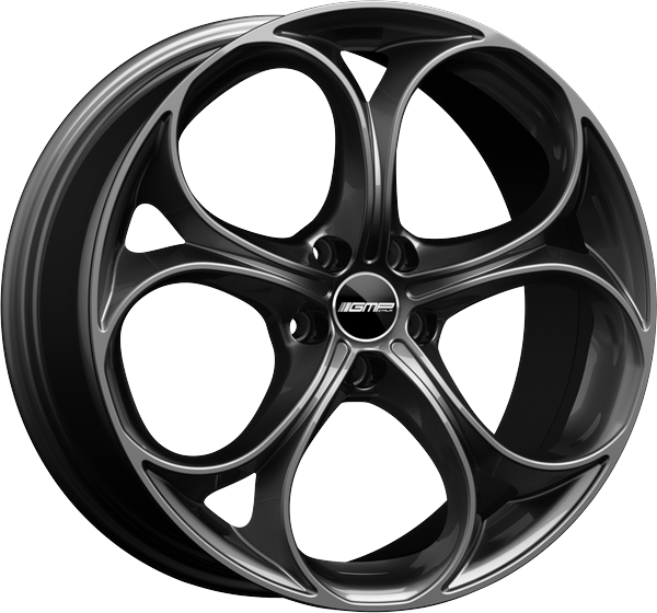 8.00X19 5X110 ET 32 GMP DRAKE GLOSSY ANTHRACITE DARK