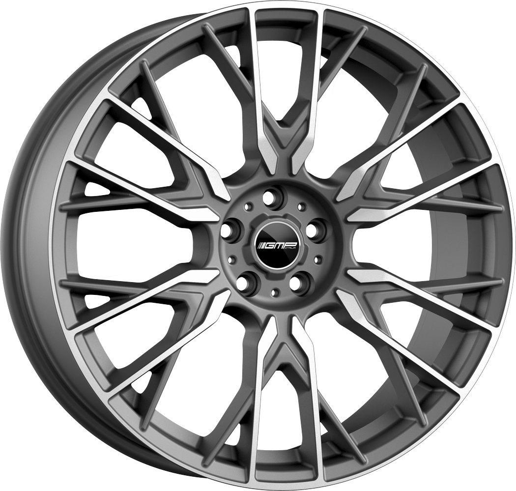 9.00X22 5X112 ET 28 GMP FENDER MATT ANTHRACITE DIAMOND