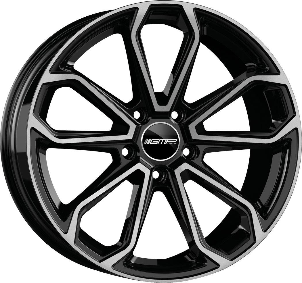 9.00X22 5X130 ET 27 GMP FURIOSA BLACK DIAMOND