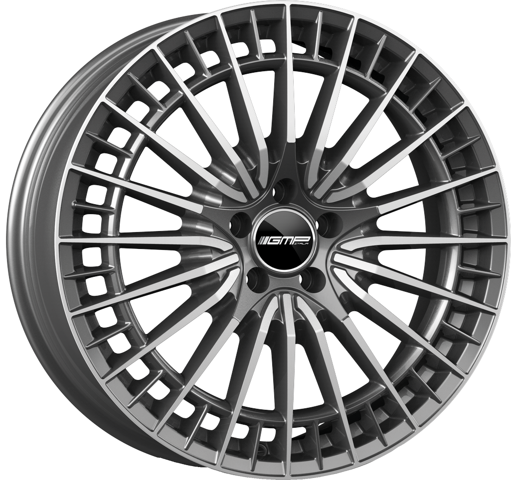 9.00X20 5X112 ET 38 GMP QSTAR ANTHRACITE DIAMOND