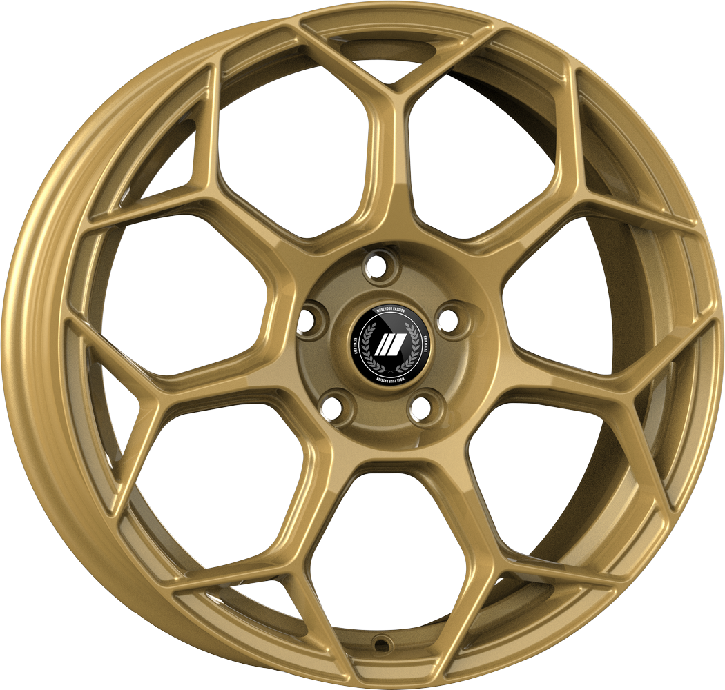 8.00X18 5X114.3 ET 45 GMP RACEWAY GOLD RACE