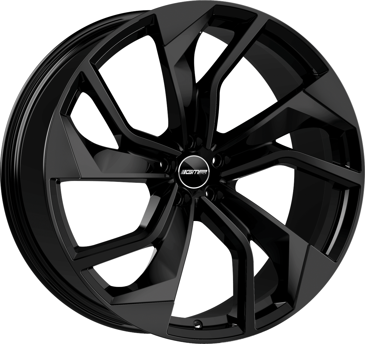 9.00X20 5X112 ET 38 GMP REBEL GLOSSY BLACK
